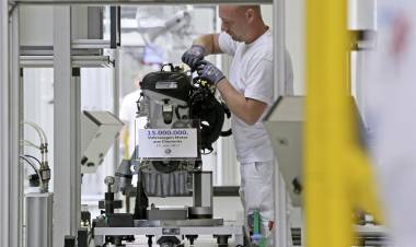 Produktionsjubiläum bei Volkswagen in Chemnitz