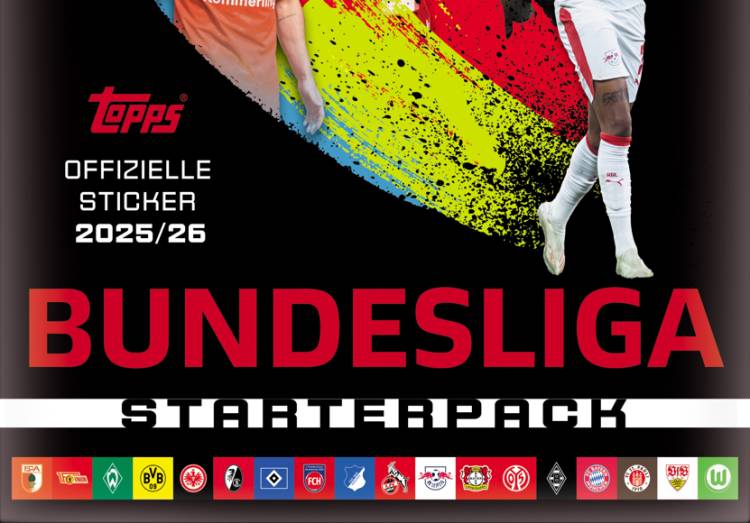 Topps Bundesliga Sticker 2025/26 – Die neue Kollektion 