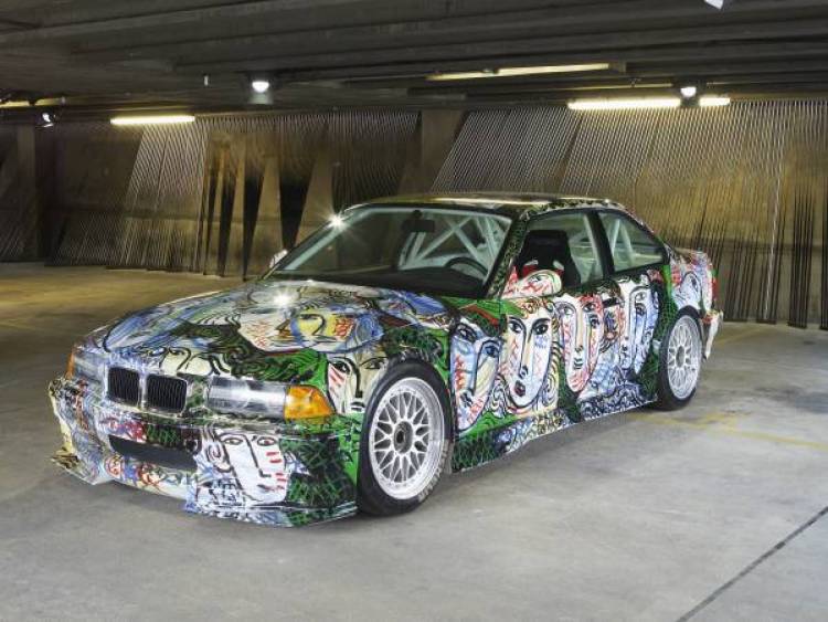 BMW Art Car Premiere im Museum der bildenden Künste Leipzig
